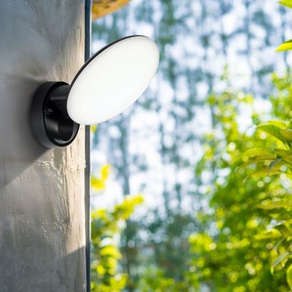 LED lauko sieninis šviestuvas OLAF LED/10W/230V IP44 juodas