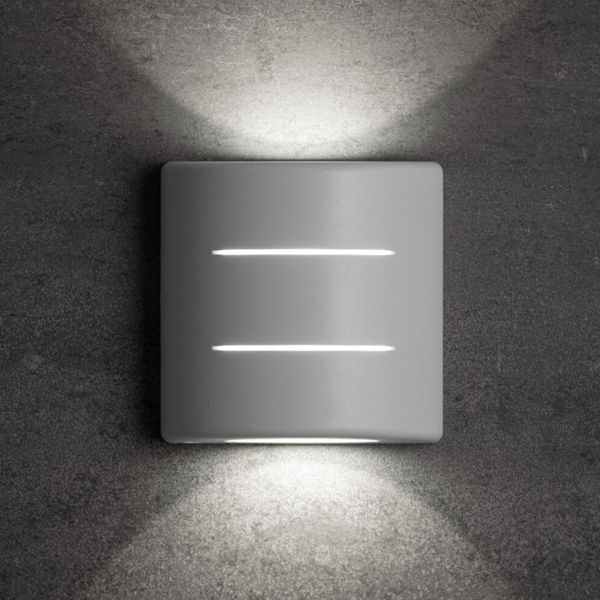 LED lauko sieninis šviestuvas REFAZI LED/6W/230V IP54 baltas
