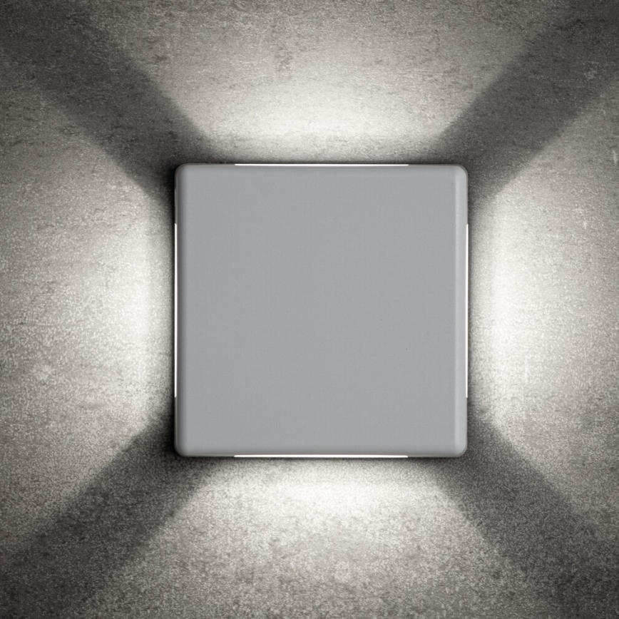 LED lauko sieninis šviestuvas REFAZI LED/6W/230V IP54 baltas