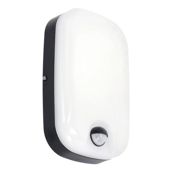LED Lauko sieninis šviestuvas su judesio ir prieblandos jutikliu BAVANO LED/15W/230V 3000/4000/5700K IP54