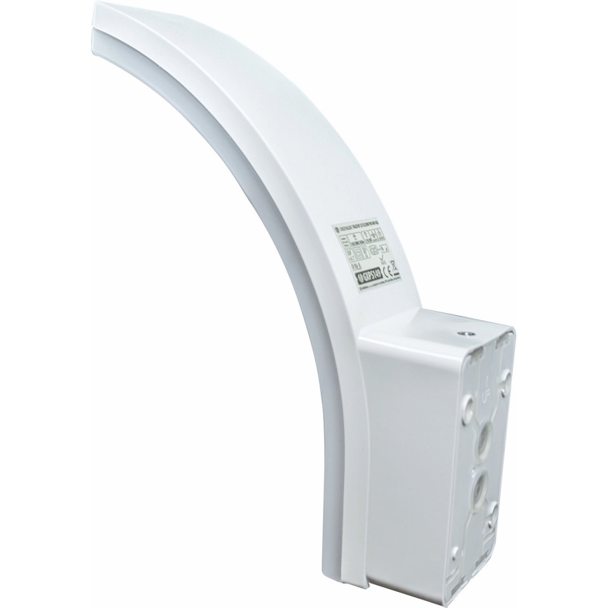 LED Reguliuojamas lauko sieninis šviestuvas su judesio ir sutemos jutikliais LED/12/15/20W/230V IP65 baltas