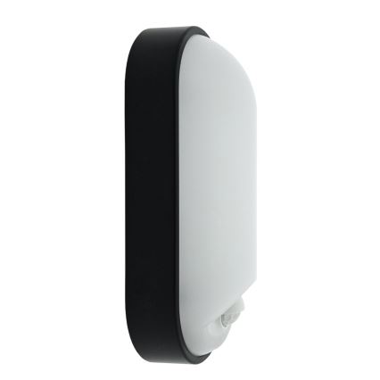 Dimeriuojamas LED lauko sieninis šviestuvas su judesio jutikliu LED/12/15/18W/230V 3000K/4000K/6500K IP65 juodas/baltas
