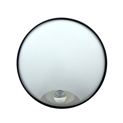 LED dimeriuojamas lauko sieninis šviestuvas su judesio jutikliu LED/15/18/20W/230V 3000K/4000K/6500K IP65 juoda/balta