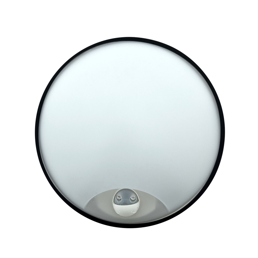 LED dimeriuojamas lauko sieninis šviestuvas su judesio jutikliu LED/15/18/20W/230V 3000K/4000K/6500K IP65 juoda/balta