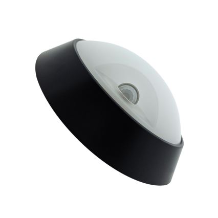 LED dimeriuojamas lauko sieninis šviestuvas su judesio jutikliu LED/15/18/20W/230V 3000K/4000K/6500K IP65 juoda/balta