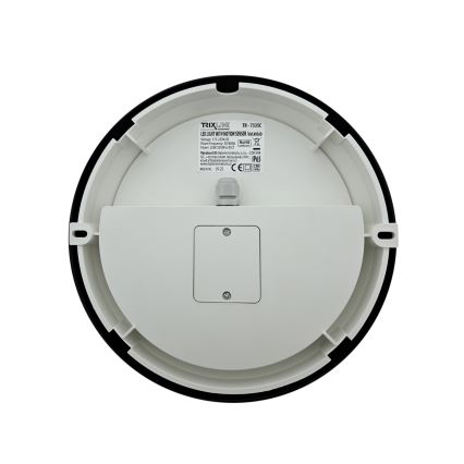 LED dimeriuojamas lauko sieninis šviestuvas su judesio jutikliu LED/15/18/20W/230V 3000K/4000K/6500K IP65 juoda/balta
