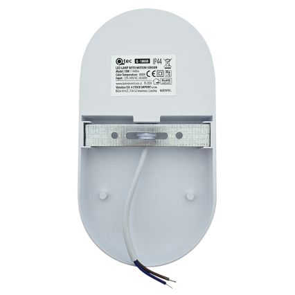 LED lauko sieninis šviestuvas su judesio jutikliu LED/18W/230V IP44 antracitas