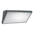 LED lauko sieninis šviestuvas su judesio jutikliu LED/20W/230V IP65 pilkas