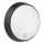 LED Lauko sieninis šviestuvas su jutikliu LED/12W/230V 3000/4000/6500K IP65 juoda