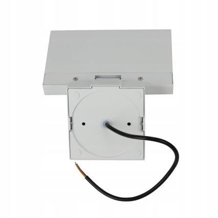 LED lauko sieninis šviestuvas su judesio jutikliu LED/18W/230V IP44 baltas