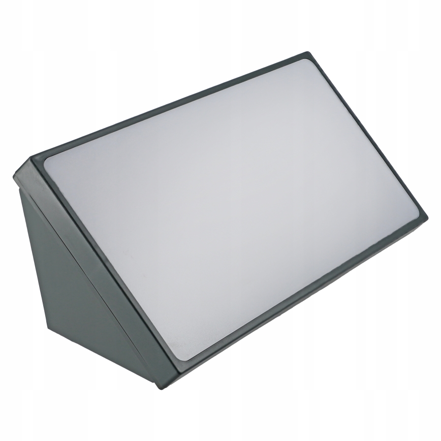 LED lauko sieninis šviestuvas su judesio jutikliu LED/20W/230V IP65 pilkas