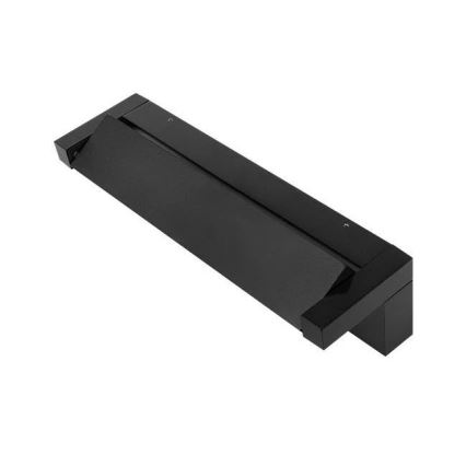 LED lauko sieninis šviestuvas su judesio ir sutemų jutikliu LED/36W/230V 3000/4000/6500K IP54 juodas