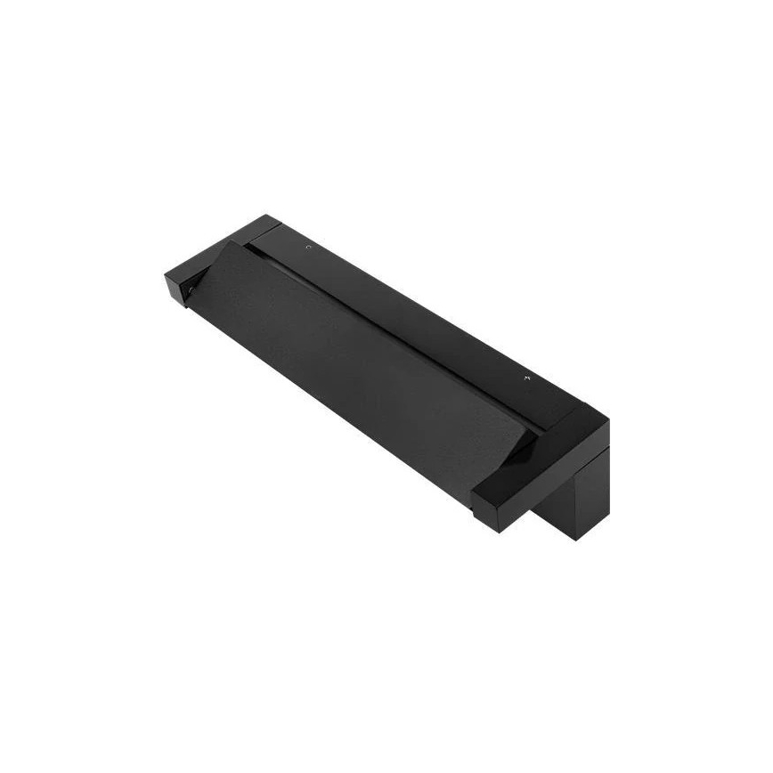 LED lauko sieninis šviestuvas su judesio ir sutemų jutikliu LED/36W/230V 3000/4000/6500K IP54 juodas
