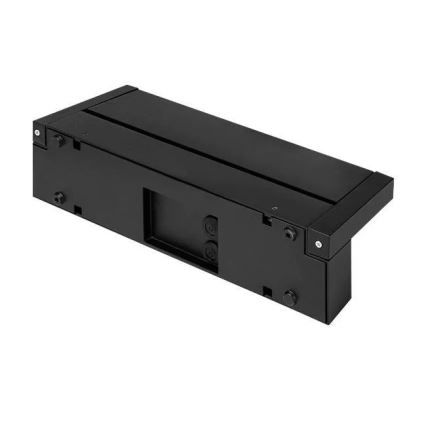 LED lauko sieninis šviestuvas su judesio ir sutemų jutikliu LED/36W/230V 3000/4000/6500K IP54 juodas