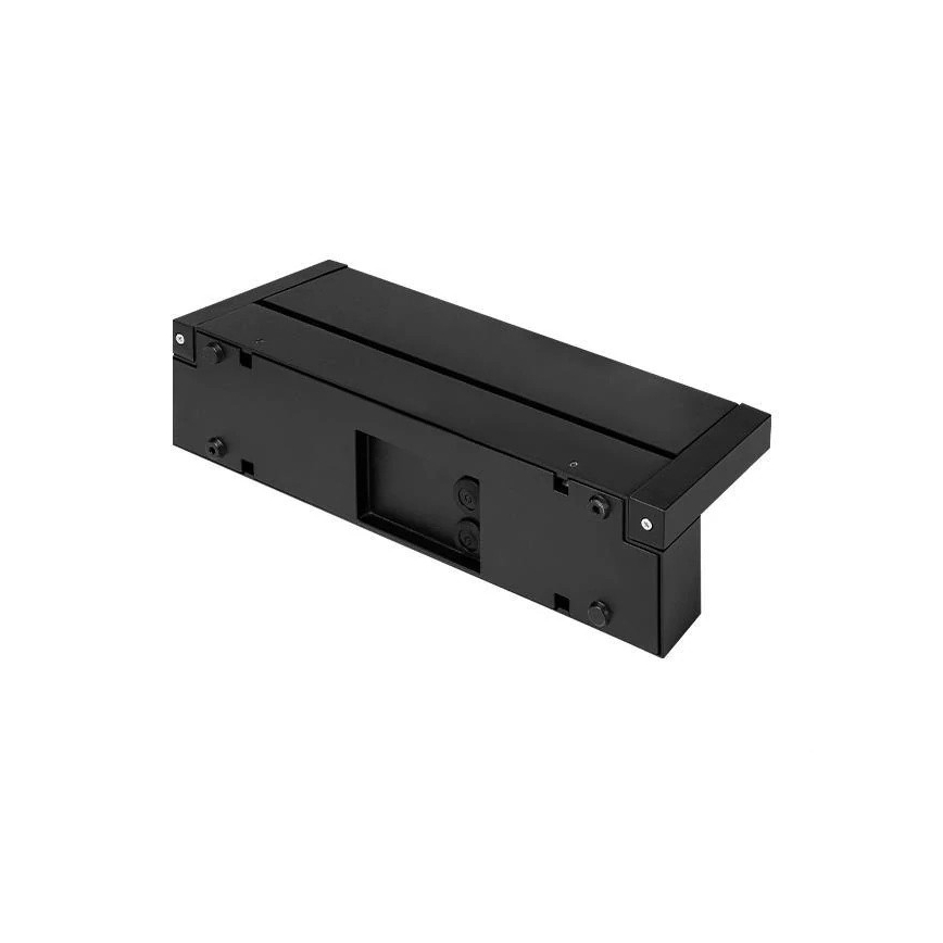 LED lauko sieninis šviestuvas su judesio ir sutemų jutikliu LED/36W/230V 3000/4000/6500K IP54 juodas