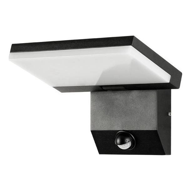 LED lauko sieninis šviestuvas su jutikliu MODERN LED/18W/230V IP65