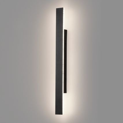 LED lauko sieninis šviestuvas WOW LED/11W/230V 3000/4000/6000K 60 cm IP54 juodas