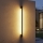 LED lauko sieninis šviestuvas YALTE LED/12W/230V 3000/4000/6500K 123 cm IP54 juodos spalvos