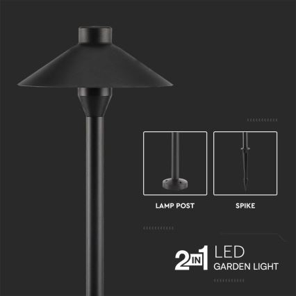 LED lauko šviestuvas 2in1 LED/7W/230V IP65 3000K