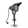 LED lauko šviestuvas EASY CONNECT 1xGU10/10W/230V IP67 juoda