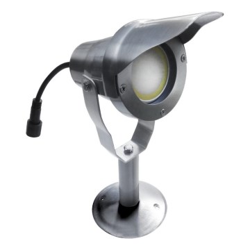 LED lauko šviestuvas EASY CONNECT 1xGU10/6,5W/230V IP67 matinis chromas