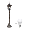 LED lauko šviestuvas FLORENCJA 1xE27/10W/230V IP43