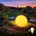 LED Lauko šviestuvas GLOBO 1xE27/11W/230V Ø 40 cm IP44