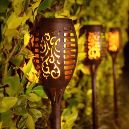 LED lauko šviestuvas, įkraunamas saulės energija SPARKLE LED/0,12W/1,2V IP44 300 mAh