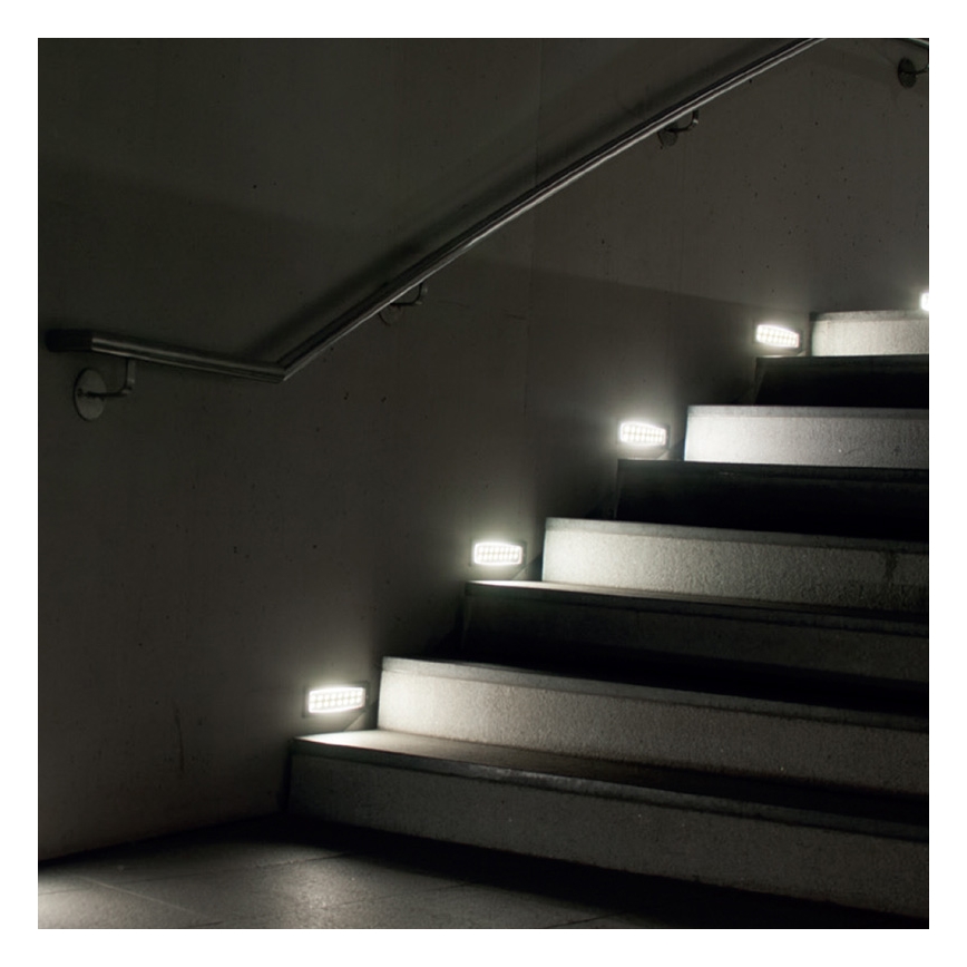 LED lauko šviestuvas INDEX 1x12LED/1W/230V IP54