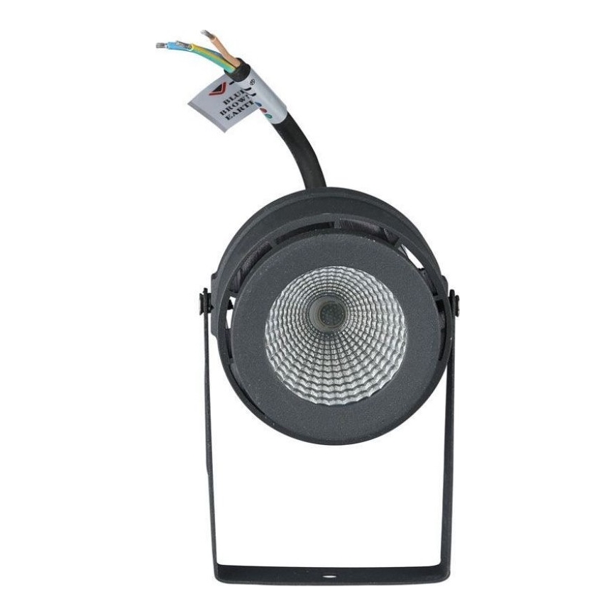 LED lauko šviestuvas LED/12W/100-240V IP65 3000K pilka