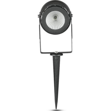 LED lauko šviestuvas LED/12W/100-240V IP65 4000K juoda