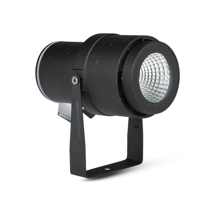 LED Lauko šviestuvas LED/12W/100-240V IP65 juoda - šviesiai žalia