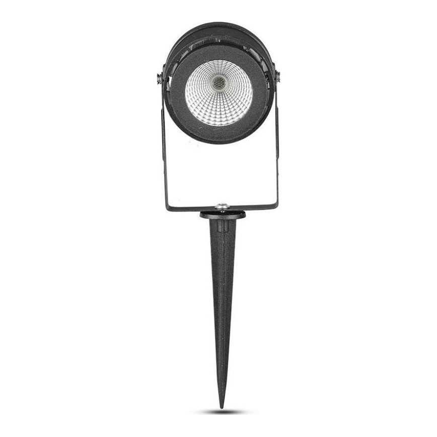 LED Lauko šviestuvas LED/12W/100-240V IP65 juoda - šviesiai žalia