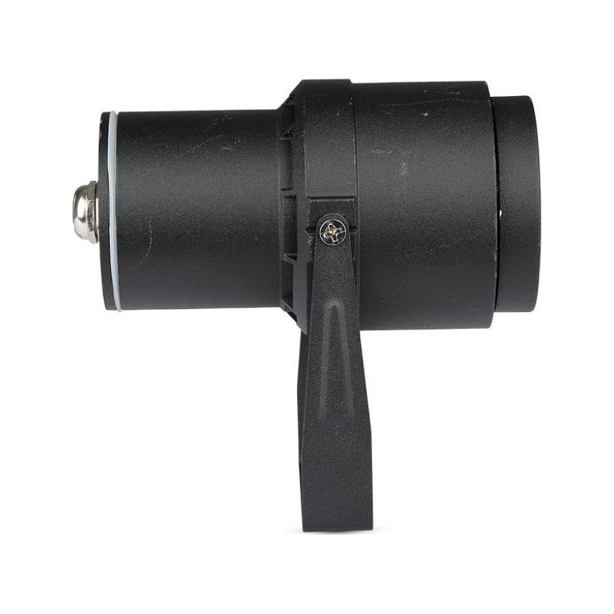 LED Lauko šviestuvas LED/12W/100-240V IP65 juoda - šviesiai žalia