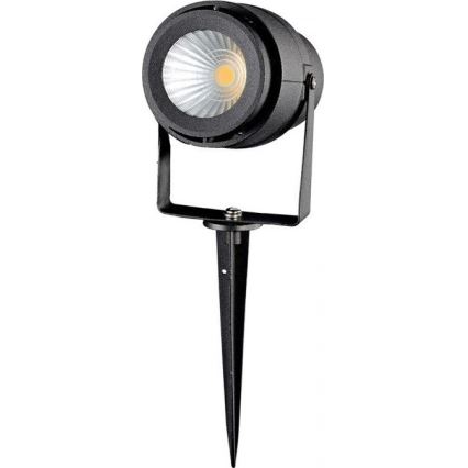 LED Lauko šviestuvas LED/12W/100-240V IP65 juoda - šviesiai žalia