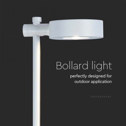 LED lauko šviestuvas LED/7W/230V 3000K IP65 baltas