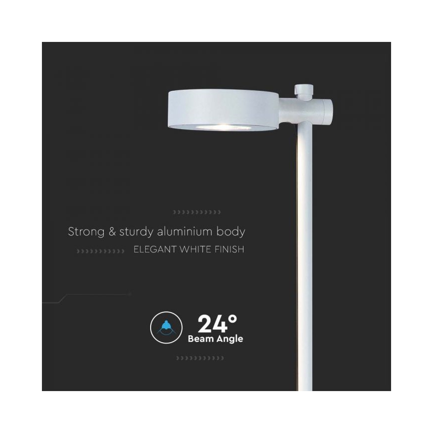 LED lauko šviestuvas LED/7W/230V 4000K IP65 baltas 102 cm