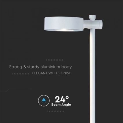 LED lauko šviestuvas LED/7W/230V 4000K IP65 baltas