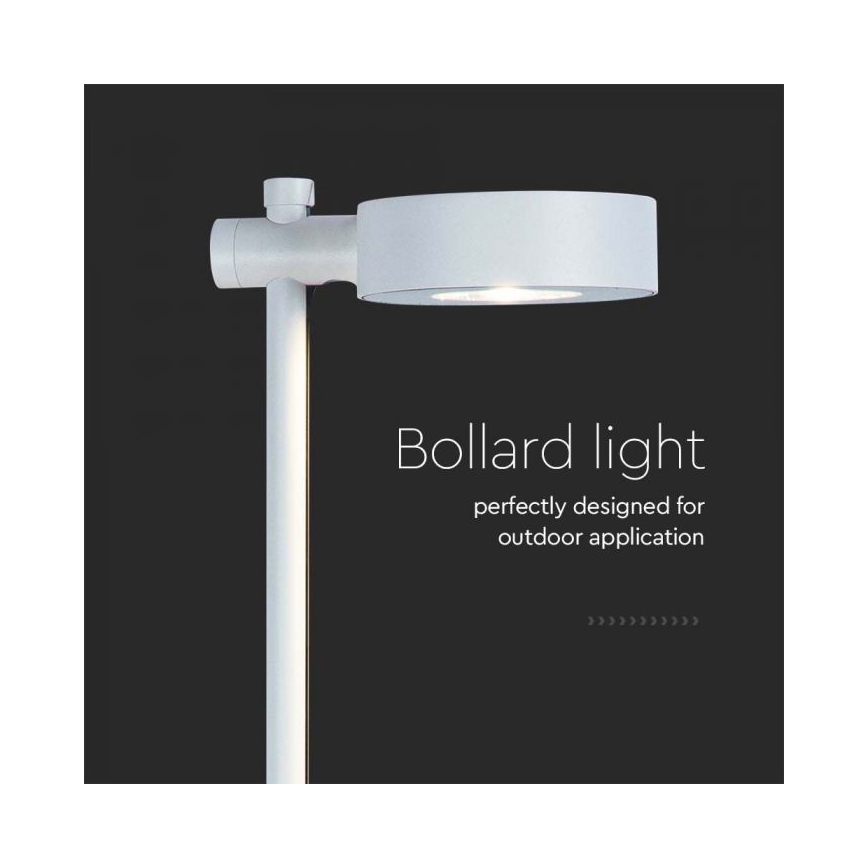 LED lauko šviestuvas LED/7W/230V 4000K IP65 baltas