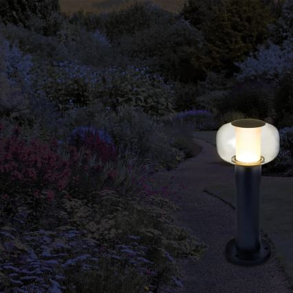 LED lauko šviestuvas MALAGA LED/12W/230V 40 cm IP44 juodas