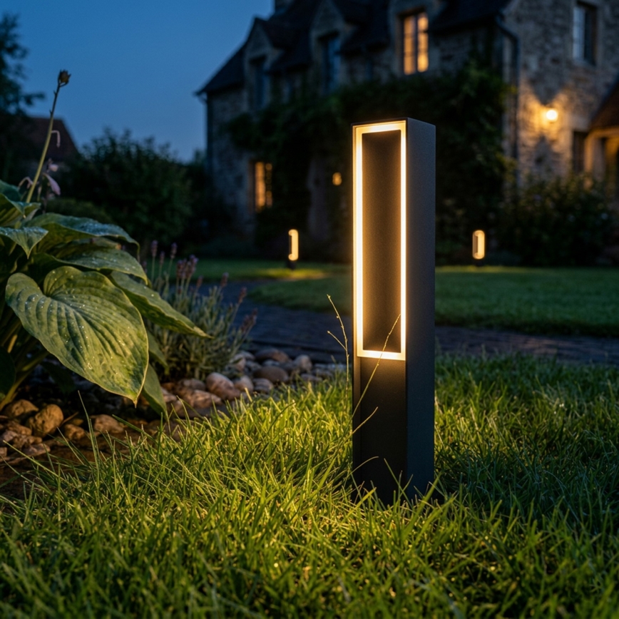 LED lauko šviestuvas MODO LED/8W/230V 4000K IP54 50 cm juodas