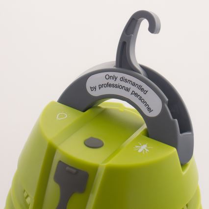 LED lauko šviestuvas su vabzdžių gaudykle LED/5W/USB 1800mAh IP44