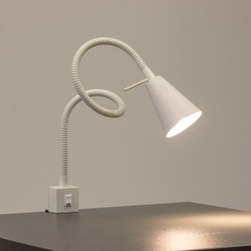 LED lempa su spaustuku 1xGU10/4,7W/230V balta