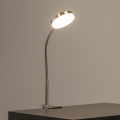 LED lempa su spaustuku LED/3,2W/230V matinis chromas
