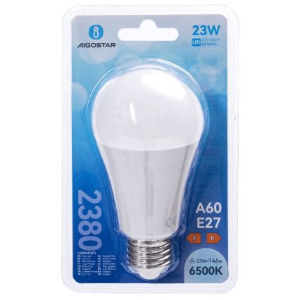 LED lemputė A60 E27/23W/230V 6500K - Aigostar
