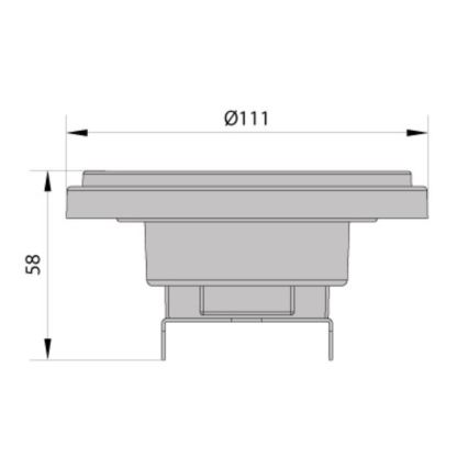 LED Lemputė AR111 G53/12W/12V 4000K