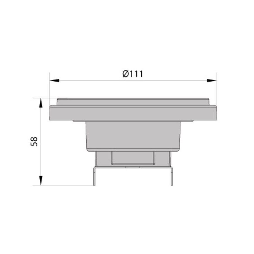 LED Lemputė AR111 G53/12W/12V 4000K