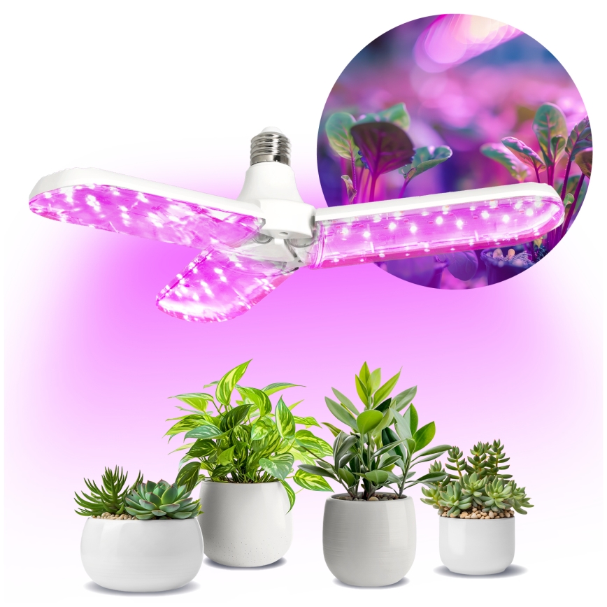 LED Lemputė augalų augimui PLANTY E27/24W/230V 1200K