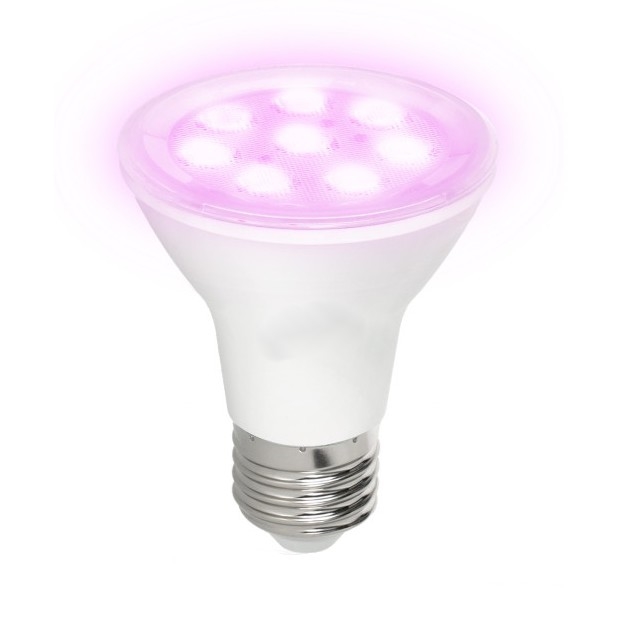 LED Lemputė augalų augimui PLANTY E27/7W/230V 1200K balta