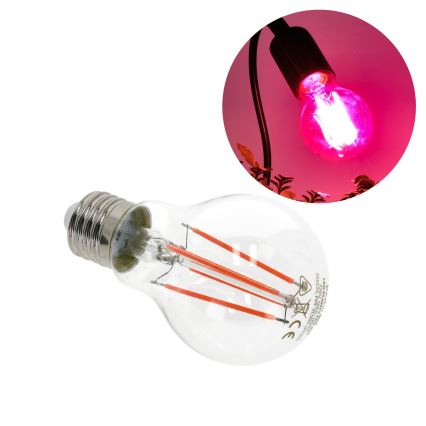LED Lemputė augalų augimui PLANTY E27/8W/230V 1200K